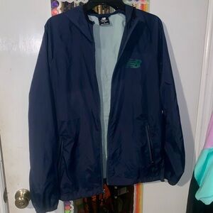 New Balance hooded wind breaker jacket (small)